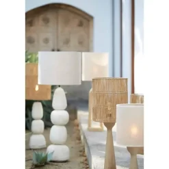 Lampenkap Lanzano - Bruin - 25x25x30cm