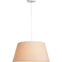 Lampenkap Lika voor hanglamp naturel - Ø40xØ30x21 cm
