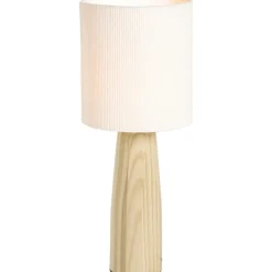 Lampenkap Liv - off-white polyester - 20xØ18 cm