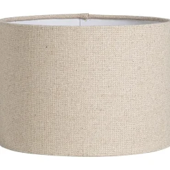 Lampenkap Luna cilinder naturel - 18xØ25 cm