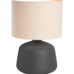 Lampenkap Luna cilinder naturel - 21xØ30 cm