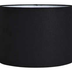 Lampenkap Luna cilinder zwart - 30xØ40 cm
