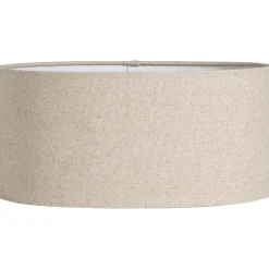 Lampenkap Luna ovaal naturel - 28,5x38x17,5 cm