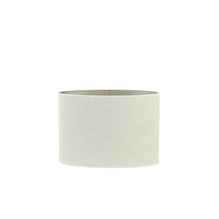 Lampenkap ovaal Saverna - Eiwit - 45x21x32cm