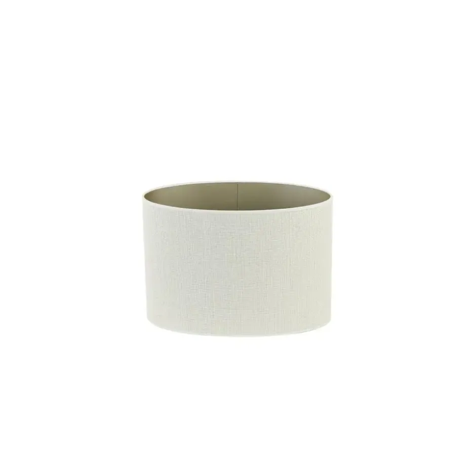 Lampenkap ovaal Saverna - Eiwit - 45x21x32cm