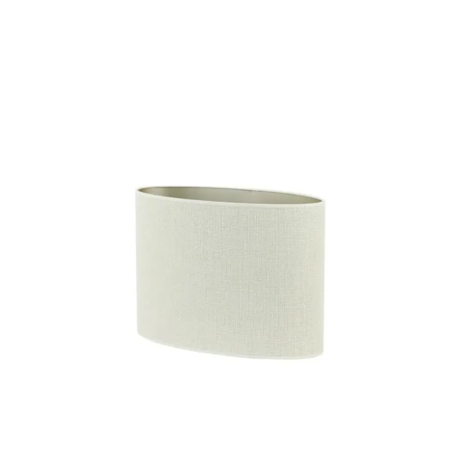 Lampenkap Ovaal Saverna - Eiwit - 30x15x25cm