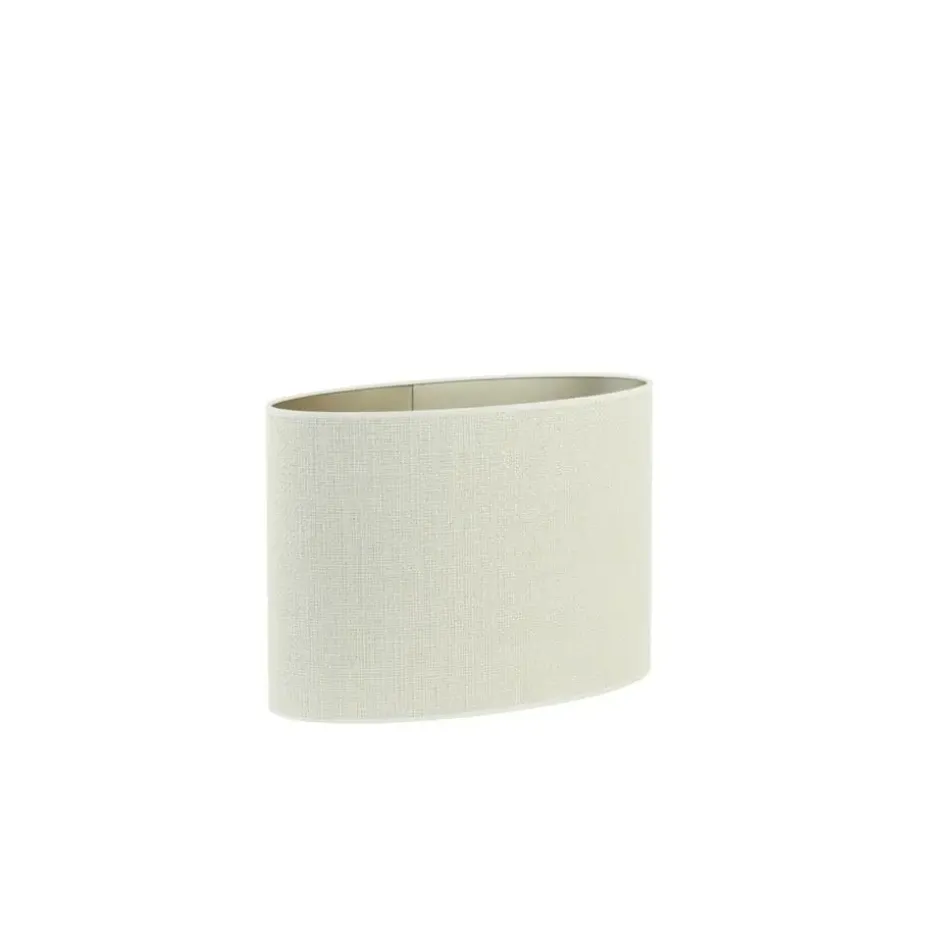 Lampenkap Ovaal Saverna - Eiwit - 30x15x25cm