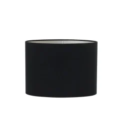 Lampenkap Ovaal Velours - Zwart - 30x15x25cm