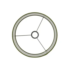 Lampenkap Tweed - Groen - 40x40x30cm