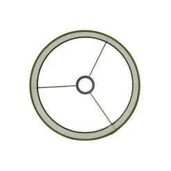 Lampenkap Tweed - Groen - 40x40x30cm