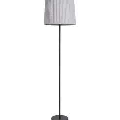 Lampvoet Kaapstad - zwart metaal - 149xØ25 cm