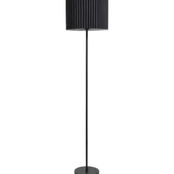 Lampvoet Kaapstad - zwart metaal - 149xØ25 cm