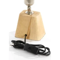 Lampvoet Kardan - Bruin - 11x9x19cm