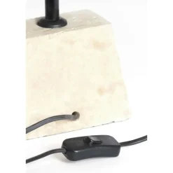 Lampvoet Kardan - Zand - 11x9x19cm