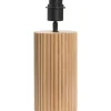 Lampvoet Riv - naturel hout - E27 - 31xØ12 cm