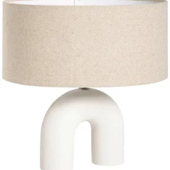 Lampvoet Senna - off-white - 27,5x20,5x7,5 cm