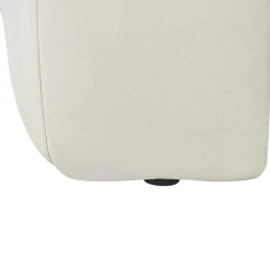 LANNILS - Chaise longue - Beige - Linkszijdig - Fluweel