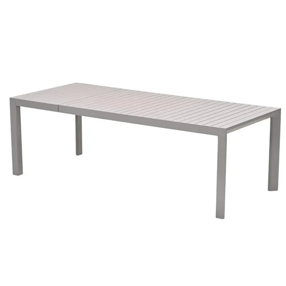 Latina uitschuifbare tafel - 180/230x100 cm - taupe