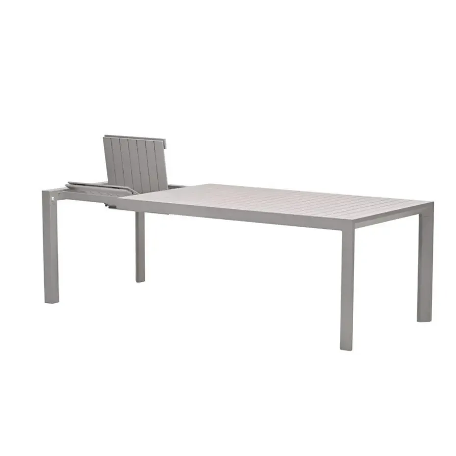 Latina uitschuifbare tafel - 180/230x100 cm - taupe
