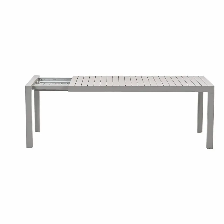 Latina uitschuifbare tafel - 180/230x100 cm - taupe