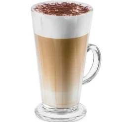 Latte Macchiato/koffie glazen - glas - 2x stuks - 280 ml