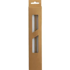 LED dinerkaarsen - wit - 25 cm - 2 stuks