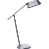 LEONIS - Bureaulamp LED - Grijs - Synthetisch materiaal