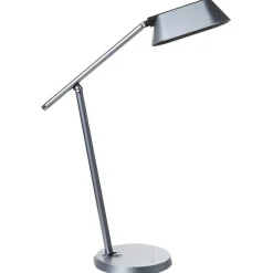 LEONIS - Bureaulamp LED - Grijs - Synthetisch materiaal