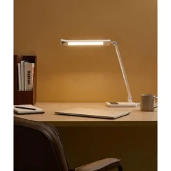 LEPUS - Bureaulamp LED - Wit - Synthetisch materiaal