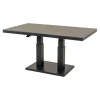 Les - Geneva loungetafel verstelbaar 140x80 cm - matt antraciet