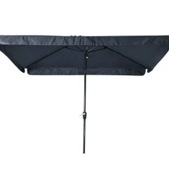 Les - Libra parasol met volant grijs 3x2 m