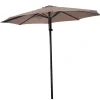 Les - Libra pushup parasol Ø3mtr - taupe