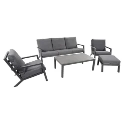 Les - Loungebank Down Town - grijs