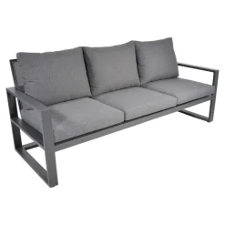 Les - Loungebank Pina Colada nuance 209x80 cm - grijs