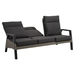 Les - Loungebank Treviso Brick - grijs