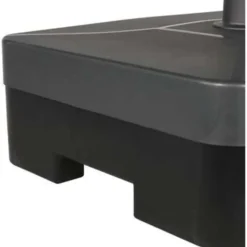 Les - Parasolvoet kunststof vulbaar donkergrijs 40 kg