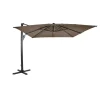 Les - Zweefparasol Taurus 3x3mtr - taupe