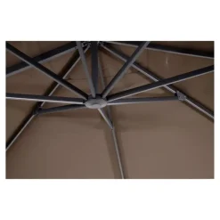 Les - Zweefparasol Taurus 3x3mtr - taupe