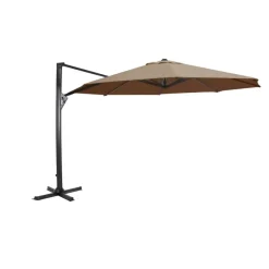 Les - Zweefparasol Taurus Ø3,5mtr - taupe