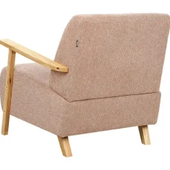 LESJA - Fauteuil - Roze - Stof