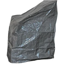 Lesli Living Beschermhoes - stapelstoelen - grijs - 68 x 120 cm