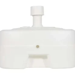 Lesli Living Parasolvoet met wieltjes - wit - 48 x 48 cm - 50 liter