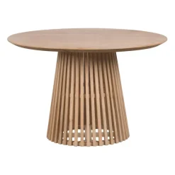 Lewis & Loft Eettafel Levi – FSC® mangohout – Rond – Ø120 cm – Naturel
