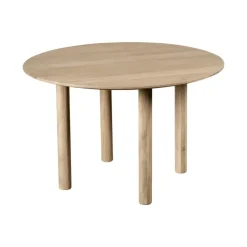 Lewis & Loft Eettafel Lian - Rond ⌀120 - Mangohout - Naturel