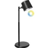 LIBRA - Bureaulamp LED - Zwart - Synthetisch materiaal