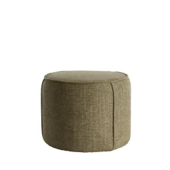 Light & Living - Domoni poef ø50x40 cm - groen