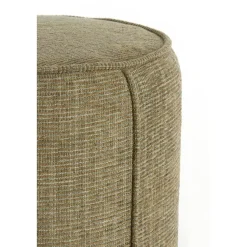 Light & Living - Domoni poef ø50x40 cm - groen