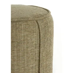 Light & Living - Domoni poef ø50x40 cm - groen