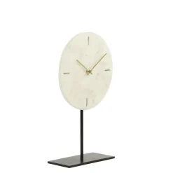 Light & Living - Klok MORENO - 25.5x10x42.5cm - Wit