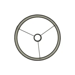 Light & Living - Lampenkap ELODI - Ø40x30cm - Brons